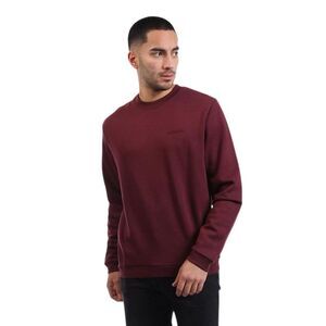 Lyle & Scott Mens Brushed Back Sweatshirt / Red